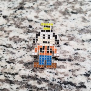 Disney Pixelated Goofy Trading Pin